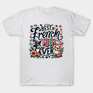 Frenchie Fries Shirt French Bulldog Dog Mom Dog Dad Cute T-Shirt